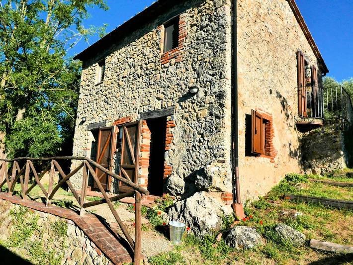 Haus 4 Personen in Chiusdino, Siena Provinz