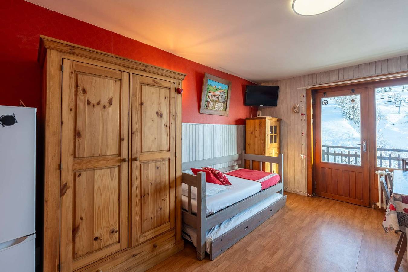 Appartement de vacances entier, Planay : Studio centre village à 100m des pistes. in Chinaillon, Le Grand-Bornand