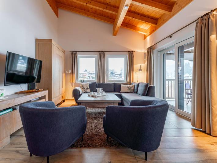 Ferienwohnung für 6 Personen, mit Balkon und Sauna in Piesendorf - 3