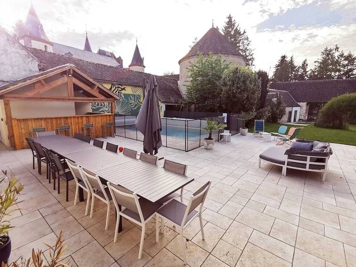 Location de vacances pour 15 personnes, avec terrasse et piscine à Senonches - 2