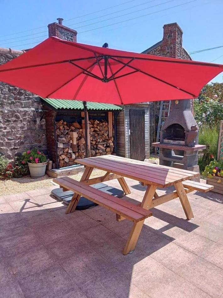Gîte pour 4 personnes, avec Terrasse ainsi que Jardin et Vue à Saint-Quay-Portrieux