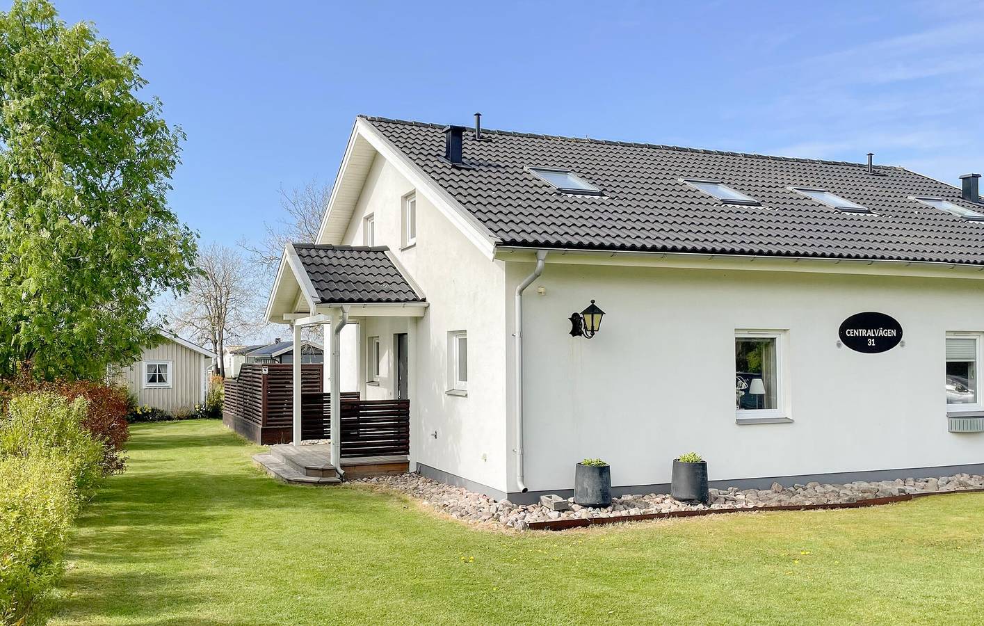 Ferienhaus für 6 Personen mit Terrasse in Falkenbergs und Umgebung