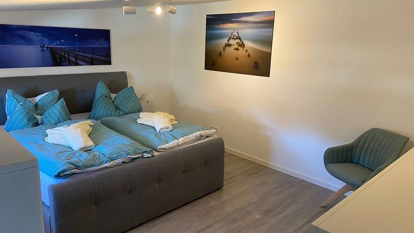 Ferienhaus mit Meerblick für 4 Personen, mit Balkon und Garten in Sellin - 3