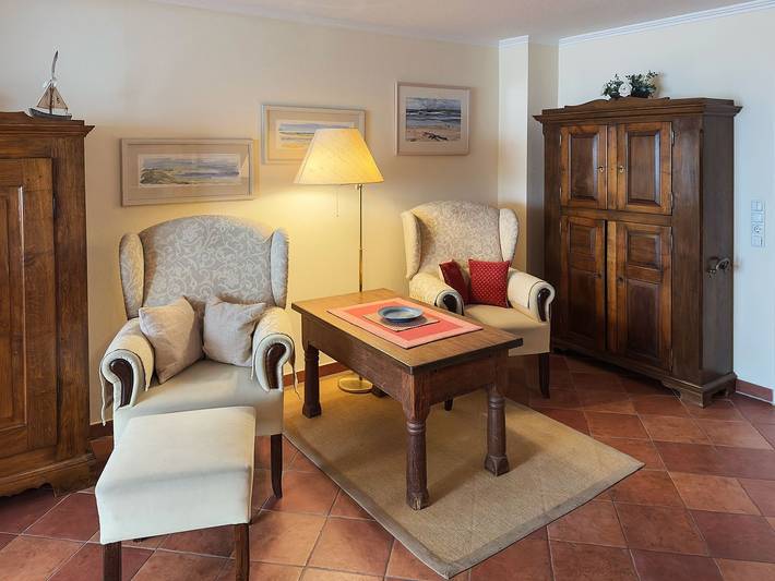 Ganze Wohnung, Haus Kap Hoorn Ferienwohnung Seeblick mit Meerblick in Wittdün (72 m²) in Wittdün, Amrum