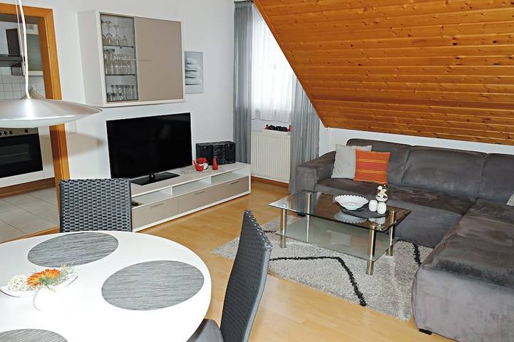 Ganze Wohnung, SeeZeit Dingelsdorf - Moderne Ferienwohnung mit Seeblick und Radanbindung in Konstanz, Hohenzollern Radweg Region