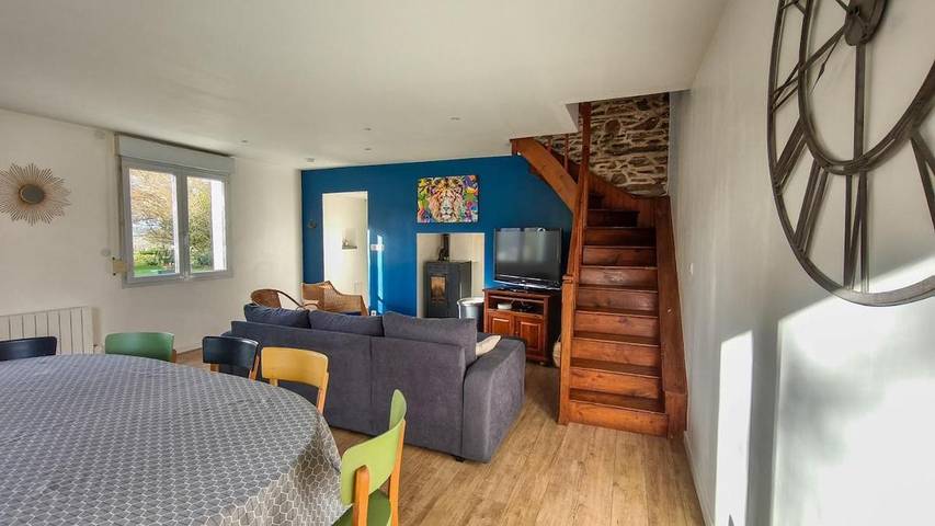 Location de vacances pour 8 personnes, avec jardin, animaux acceptés à Corlay - 4