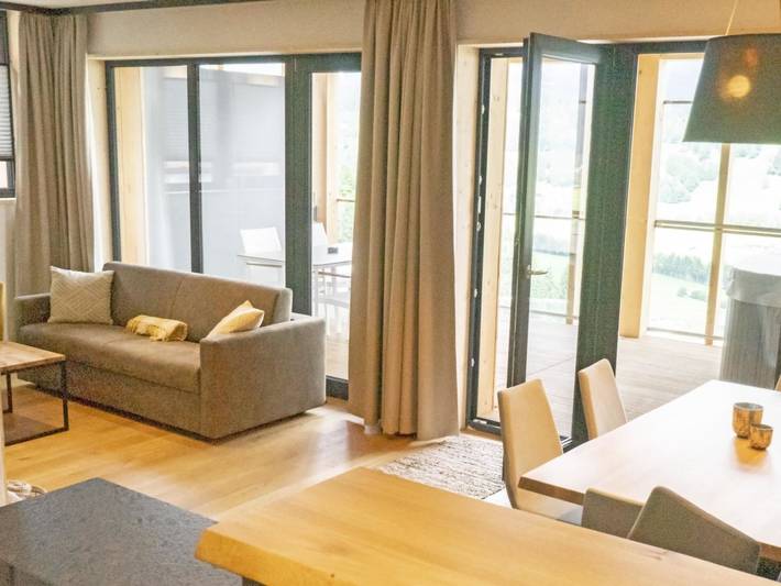 Vakantiewoning voor 4 personen, with sauna and balkon as well as tuin in Haus