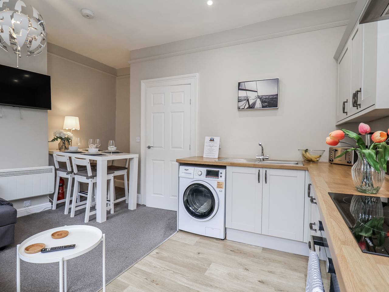 Entire apartment, 24 Baxtergate in Whitby, North York Moors National Park