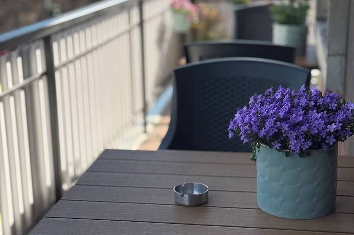 Vacation rental for 6 people, with balcony and yard in Bergamo