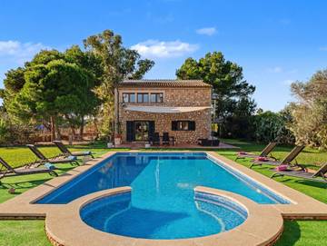 4420 - Villa Angela in Es Trenc, Campos für 7 