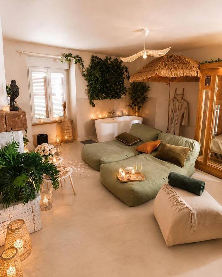 Apartamento de vacaciones para 2 personas, con sauna y jacuzzi - 1