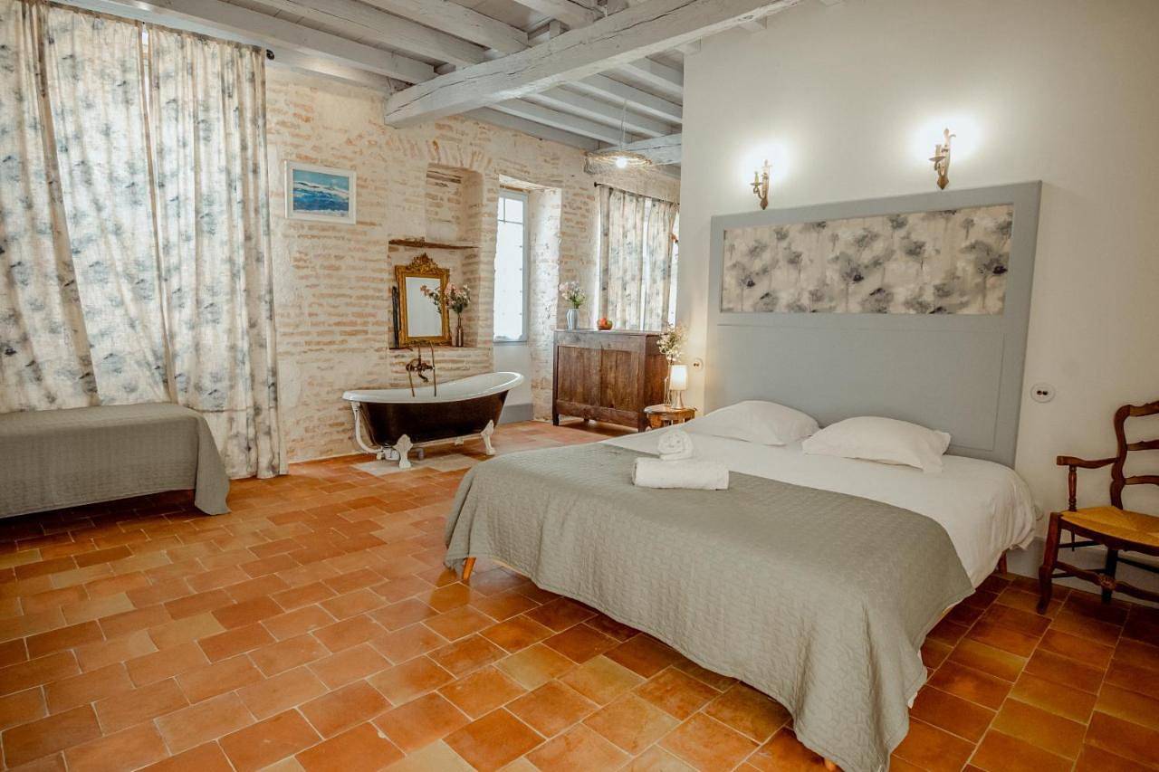La Chambre Bleue in Lauzerte, Quercy
