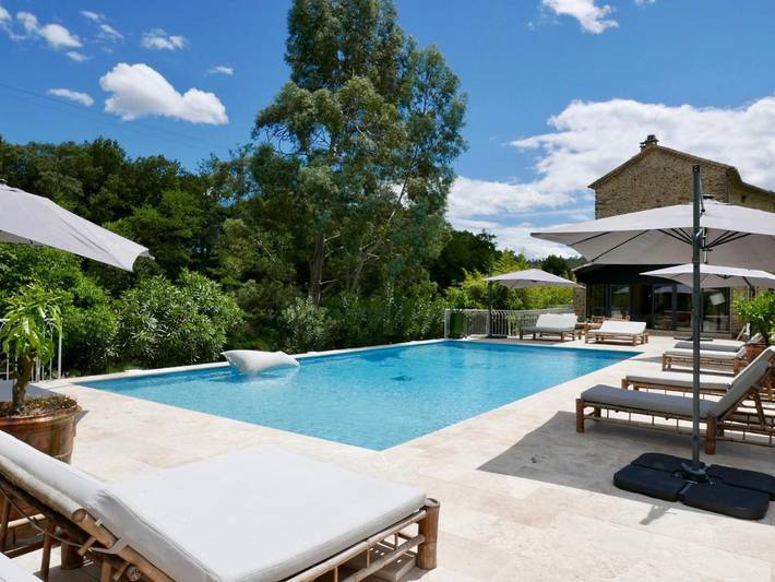 Gîte pour 2 personnes, avec jardin et piscine à Les Mages - 2