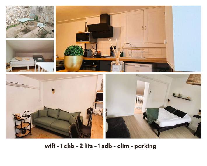 Location de vacances pour 3 personnes, avec terrasse à Déols
