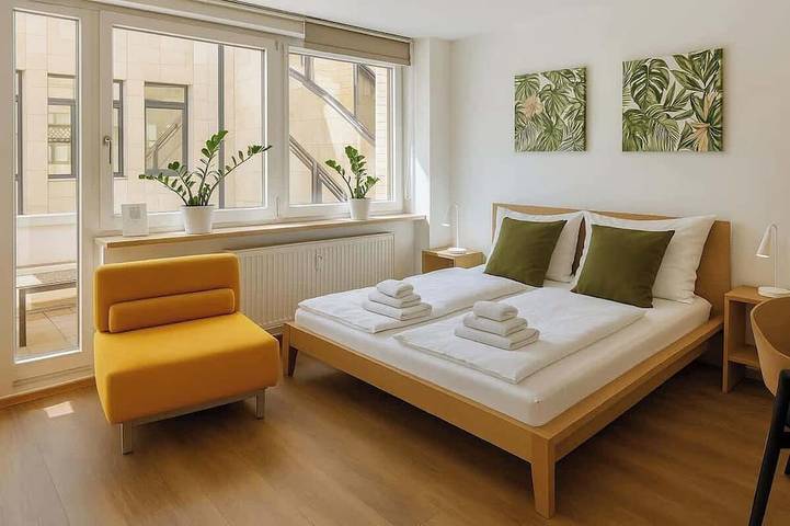 Ferienwohnung für 3 Personen, mit Balkon in Bremer Freimarkt