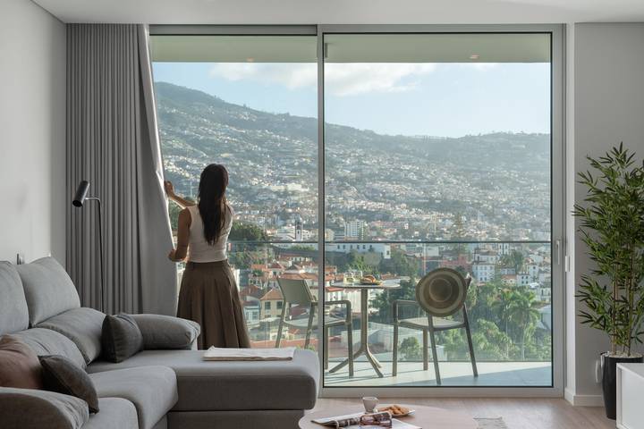 Ganze Wohnung, Mit Gemeinschaftspool und Fitnessraum - Maravilhas I in São Martinho, Funchal (São Pedro)