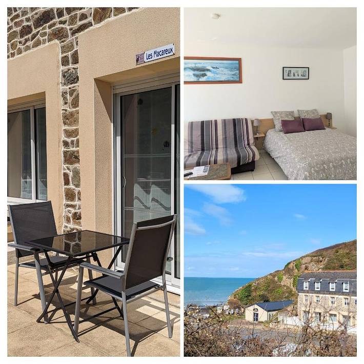 Appartement de vacances pour 2 personnes, avec vue et terrasse