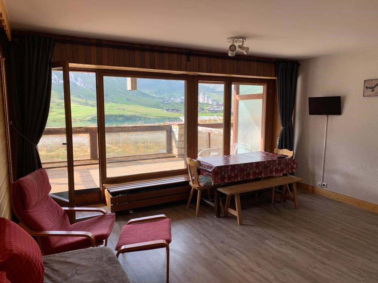 Estudio entero, Gran estudio de 34m² con terraza en Tignes in Tignes, Parque Nacional de Vanoise