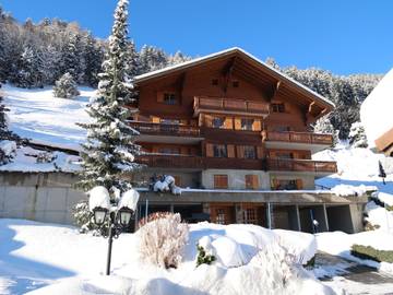 Gîte pour 7 personnes, avec terrasse ainsi que jardin et vue à Champéry