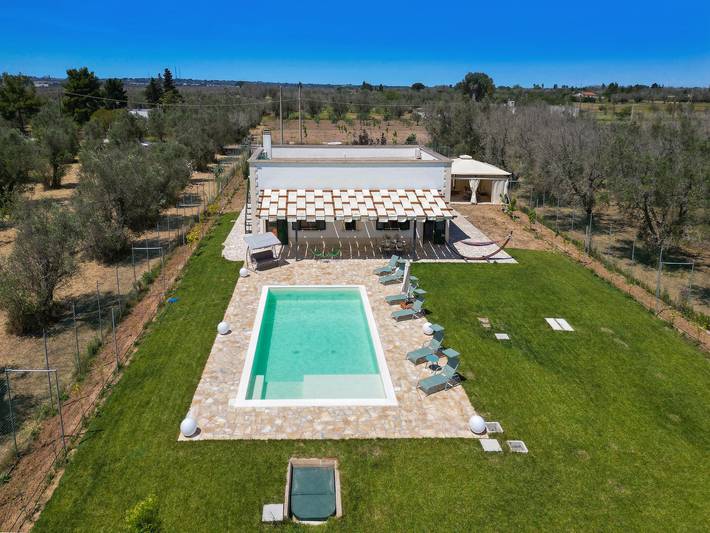 Maison de vacances pour 7 personnes, avec Piscine à Cutrofiano