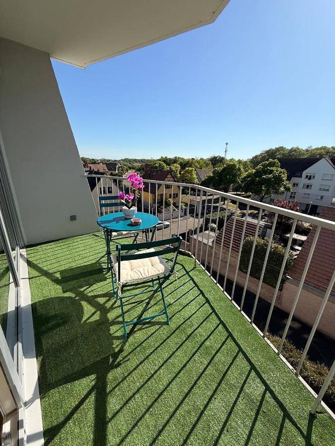 Gîte pour 2 personnes, avec balcon, animaux acceptés à Erstein - 2
