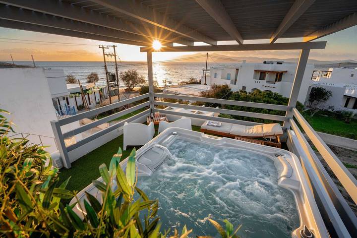 Appartement de vacances pour 4 personnes, avec Balcon/Terrasse et Jacuzzi