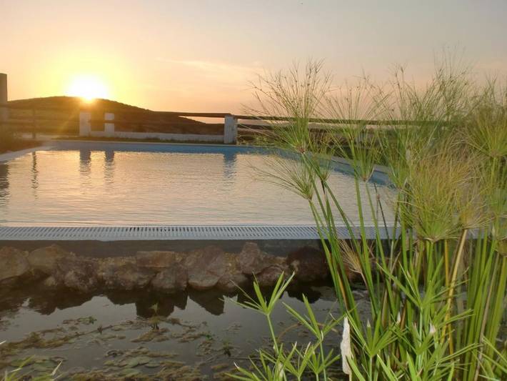 Casa rural para 3 personas, con piscina y piscina para niños además de jardín y vistas en Alentejo - 2