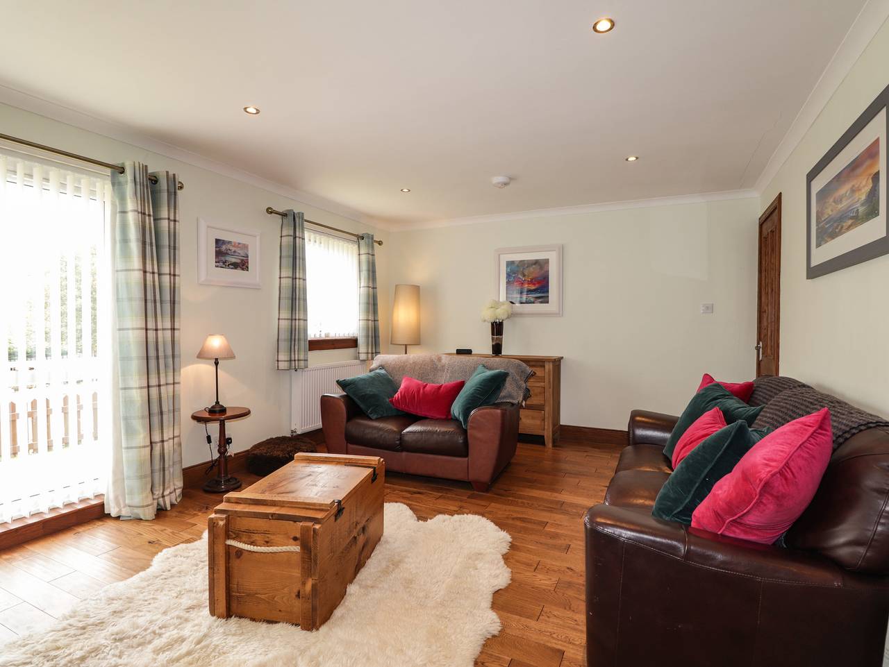 Hütte für 4 Personen mit Garten in Portree, Highlands