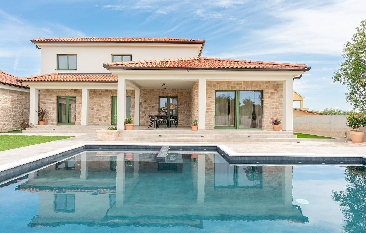 Beautiful Villa Lorna with pool in Biograd na Moru, Région de Zadar