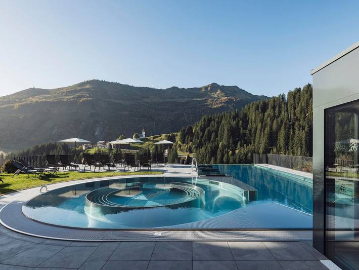 Hotel für 2 Personen, mit Terrasse und Pool sowie Whirlpool und Garten in Damüls - 4