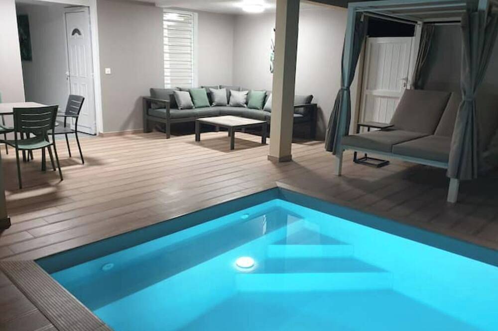 March And Winter Rental (private & heated pool) in Sainte-Marie, Martinique