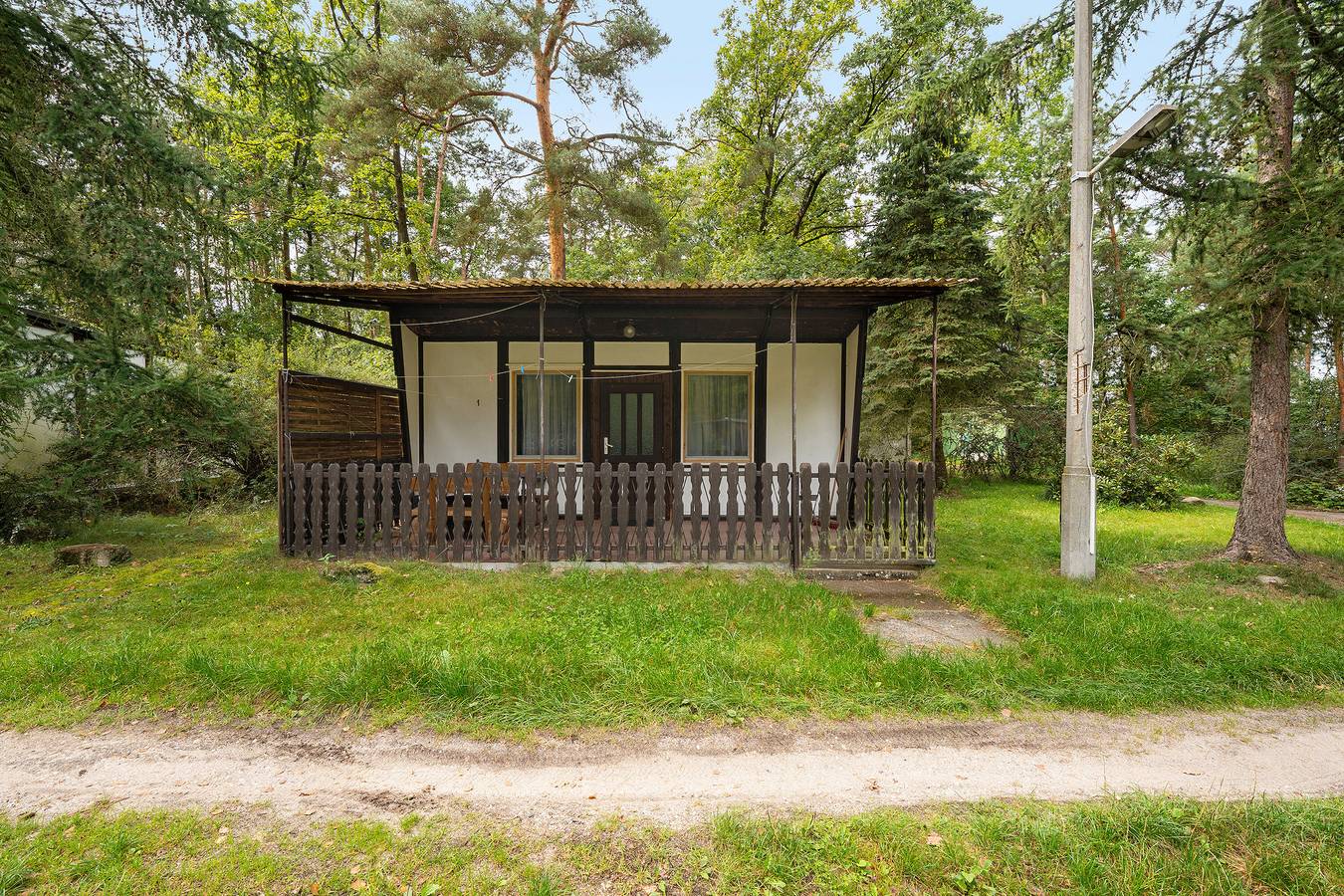 Bungalow '17 - Kimbucht' mit privater Terrasse und Gemeinschaftsgarten in Waldhufen, Oberlausitz-Niederschlesien