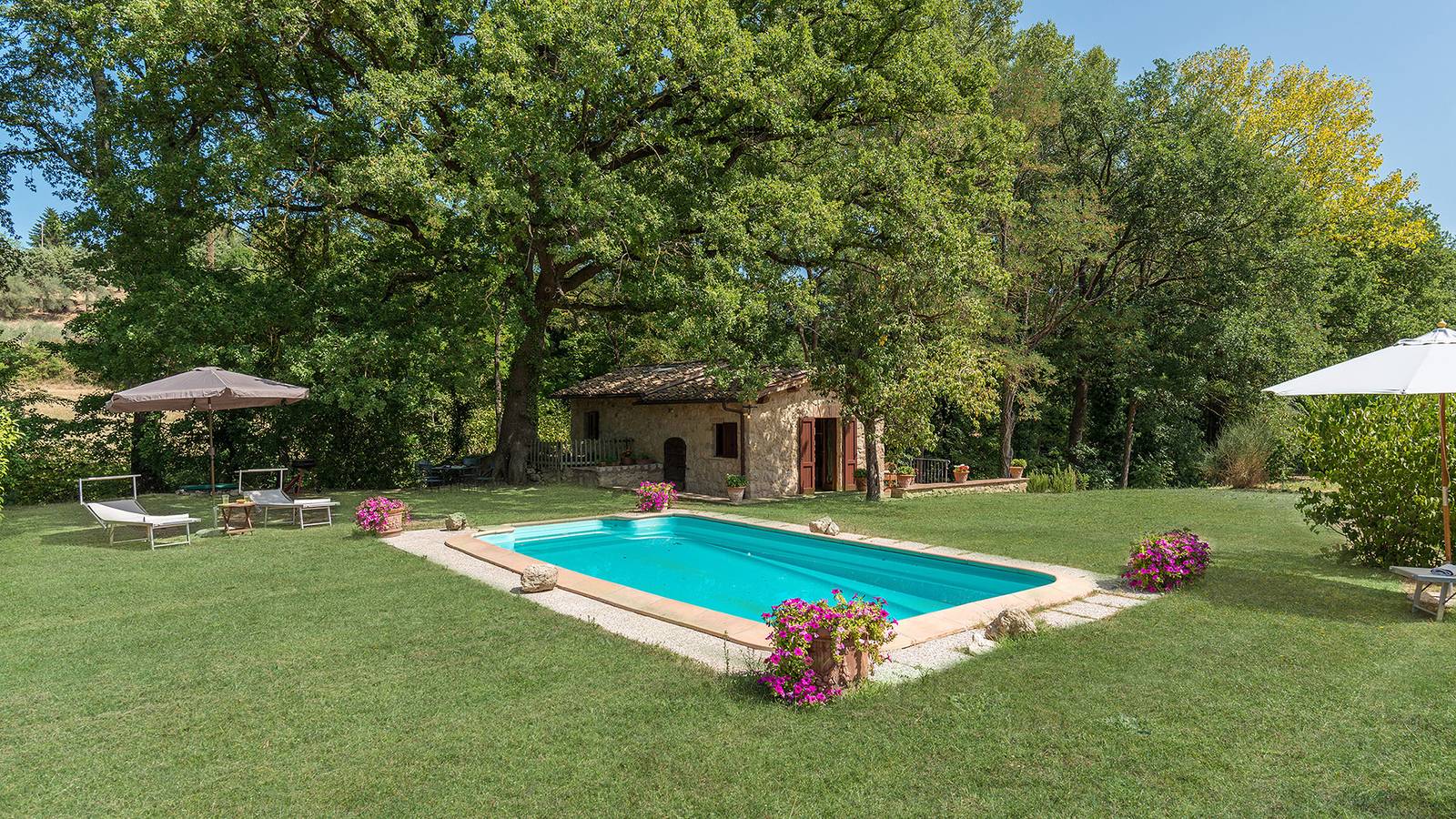 Villa voor 3 personen met terras in Cetona, Provincie Siena