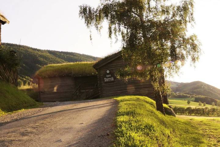 Bungalow für 2 Personen, mit Ausblick und Seeblick sowie Garten in Norwegen - 2