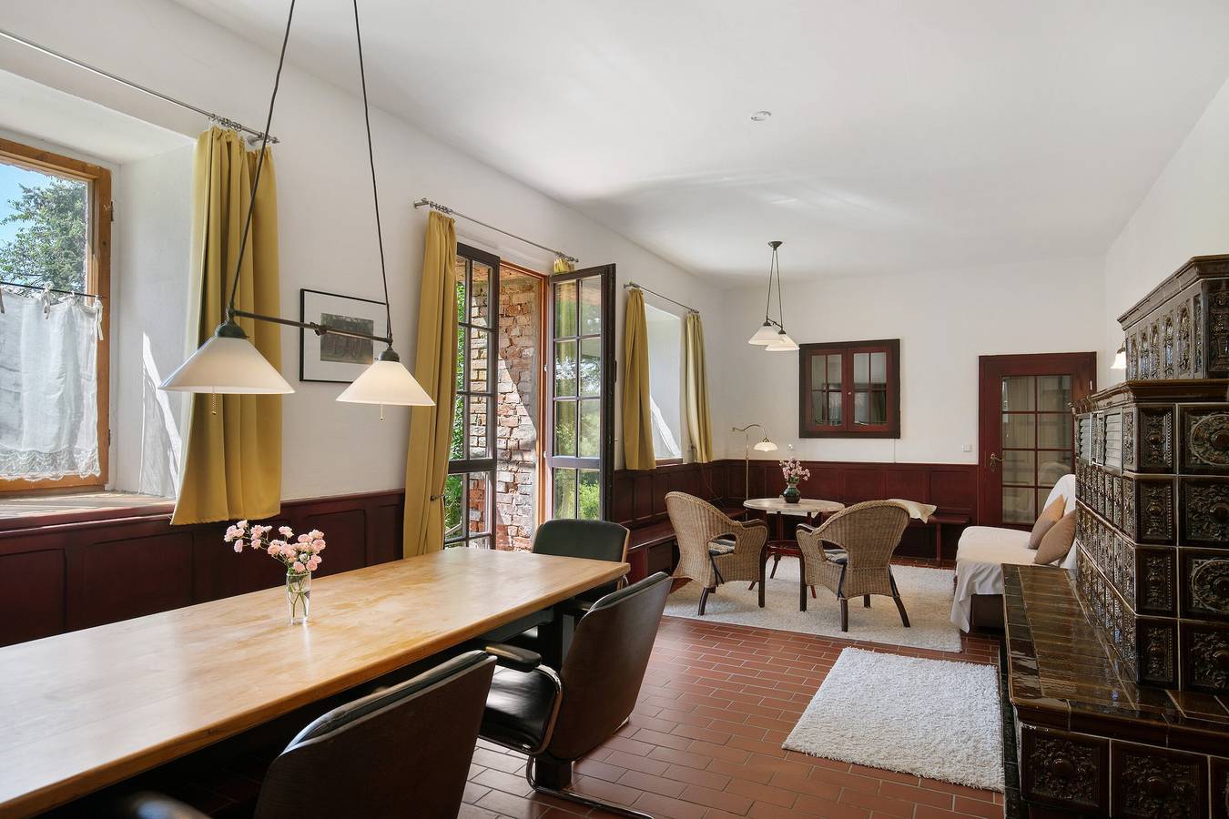 Ganze Wohnung, Ferienwohnung Hof Luisenau Seeweide" mit Privatem Garten und Wlan in Temmen-Ringenwalde, Barnimerland Region