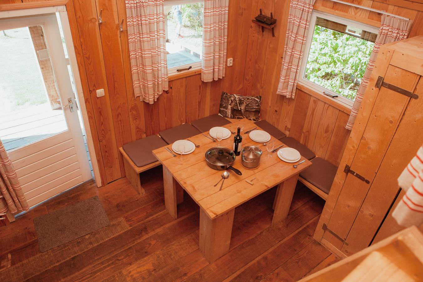 Recreatiepark De Boshoek — Trekkerhütte | 6 Personen in Veluwe