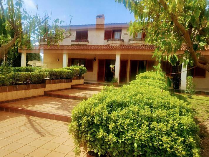 Chalet para 16 personas, con Balcón y Terraza además de Jardín y Vistas en La Manga