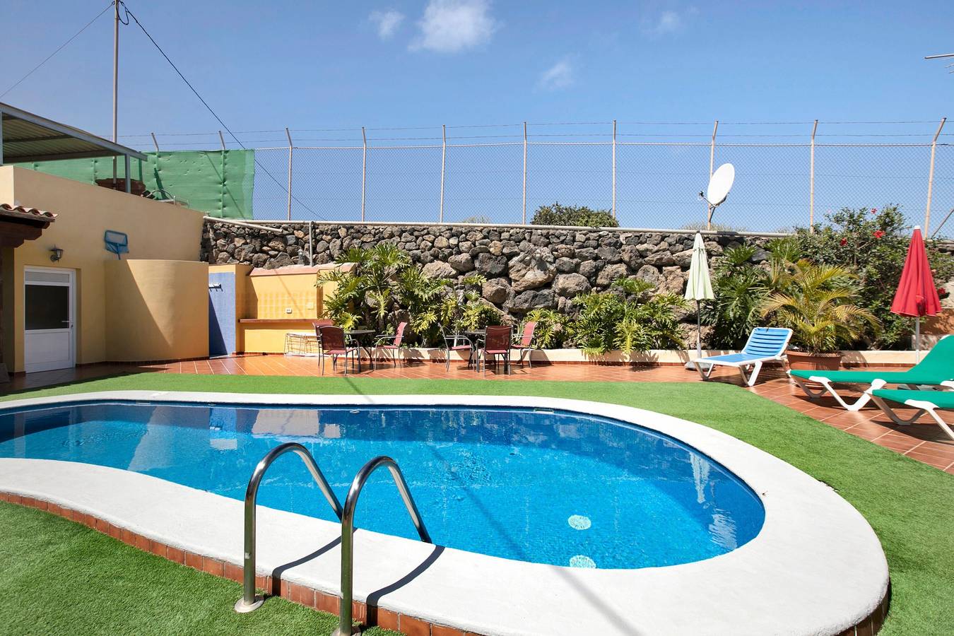 Ferienhaus 'Villa Tazana' mit Meerblick, Pool und Wlan in Icod de los Vinos, Teneriffa Nord