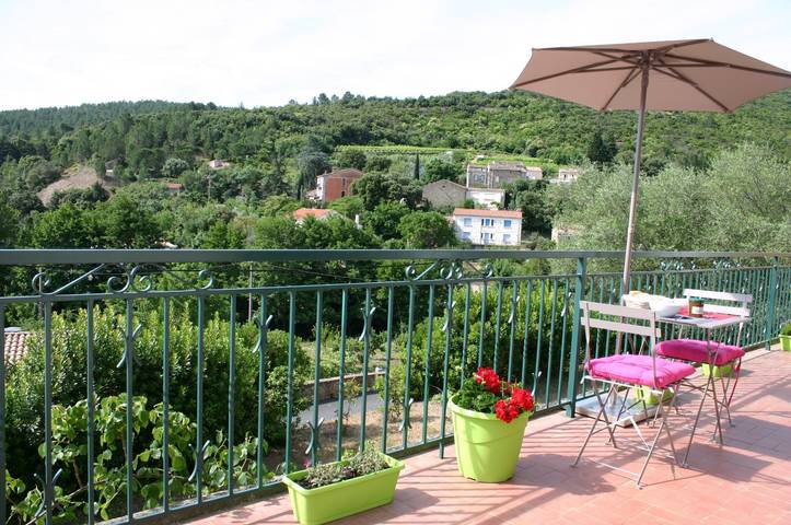 Gîte pour 2 personnes, avec terrasse à Berlou