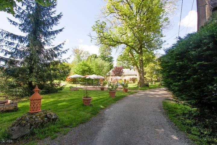 Chambre d’hôte pour 3 personnes, avec Terrasse ainsi que Jardin et Vue