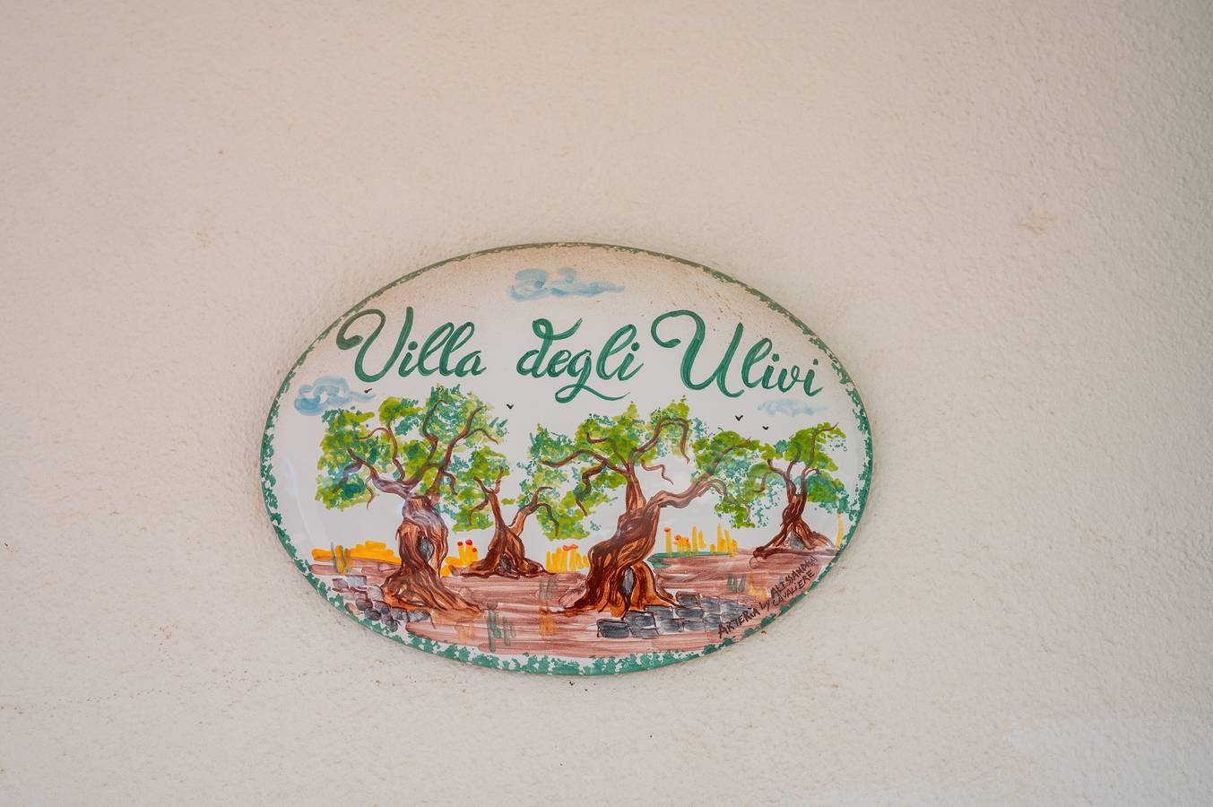 Villa 'Ulivi' mit privater Terrasse, Wlan und Klimaanlage in Manduria, Golf von Tarent