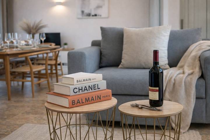 Maison de vacances pour 6 personnes, avec Jardin