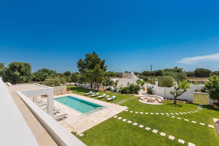 Trullo für 12 Personen, mit Garten und Pool in San Vito dei Normanni - 3