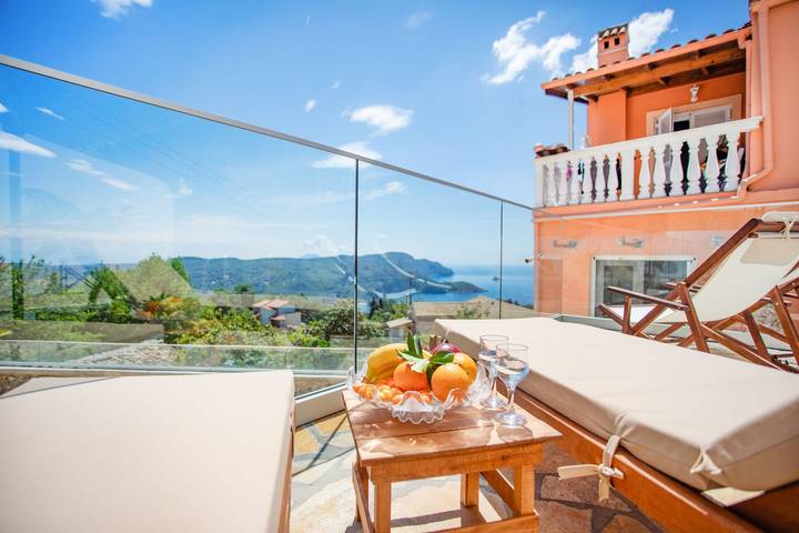 Villa mit pool für 8 Personen, mit Balkon und Ausblick auf Korfu - 4