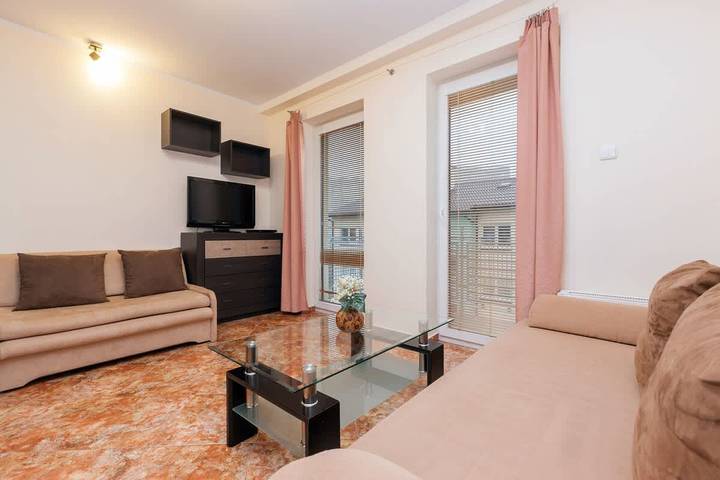 Studio dla 2 osób, z balkon/ taras, zwierzęta dozwolone w Świnoujście