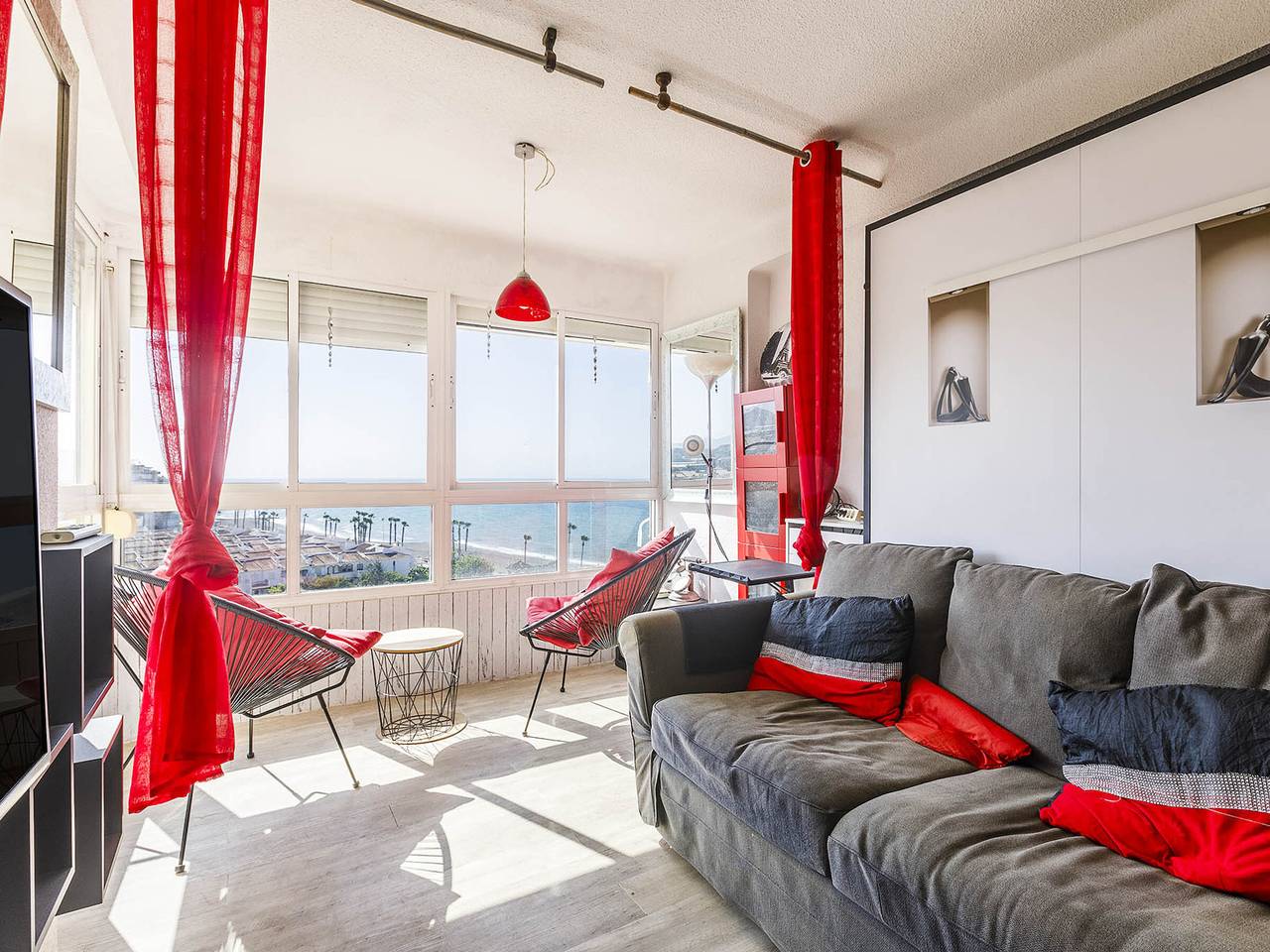 Estudio entero, Estudio acogedor con aire acondicionado - 2 pers. in Playa de Mezquitilla (Algarrobo), Algarrobo