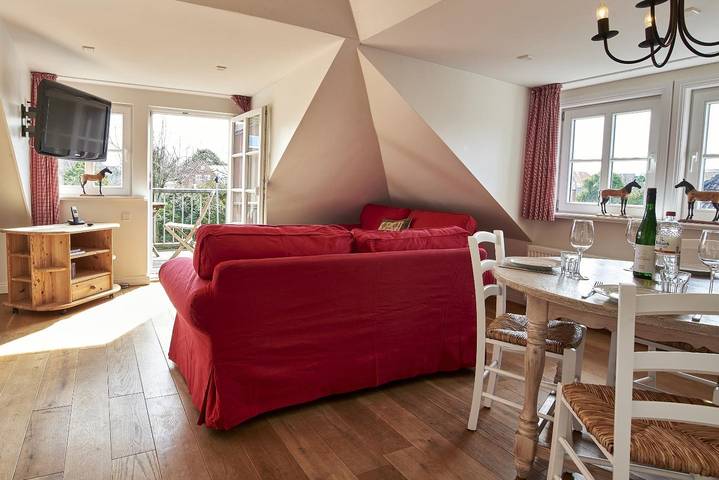 Ganze Wohnung, "Urlaub im Grünen: Entspanne in der Green Garden Wohnung auf Föhr!" in Wyk auf Föhr (Stadt), Wyk auf Föhr