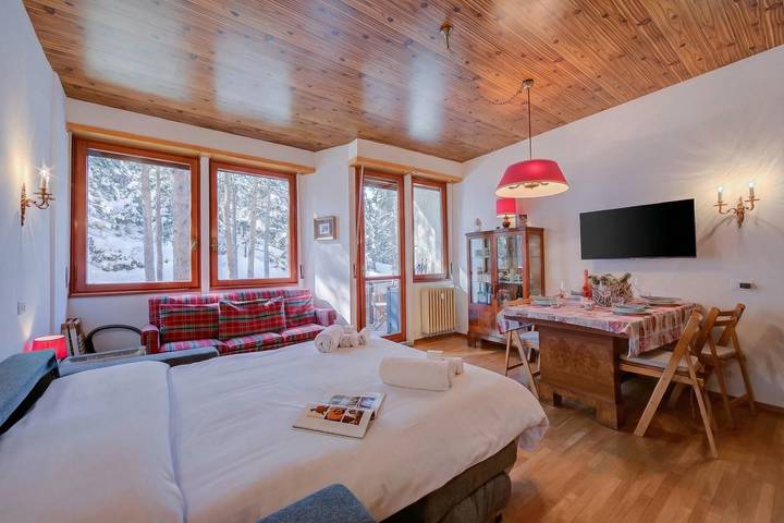 Apartamento entero, Il nido nella Pineta Central in Ski resort in Bardonecchia, Provincia de Torino