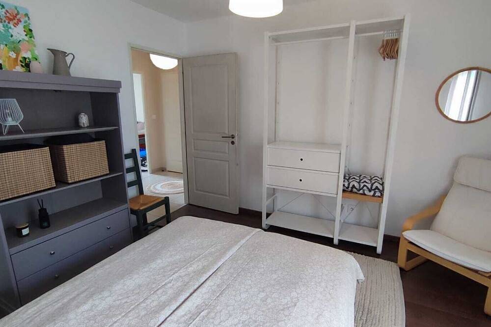 Appartement entier, L'Alcôve, Dijon Ville — T3, 63m², garage, terrasse, Wifi, pour 6 personnes. in Dijon, Région de Dijon