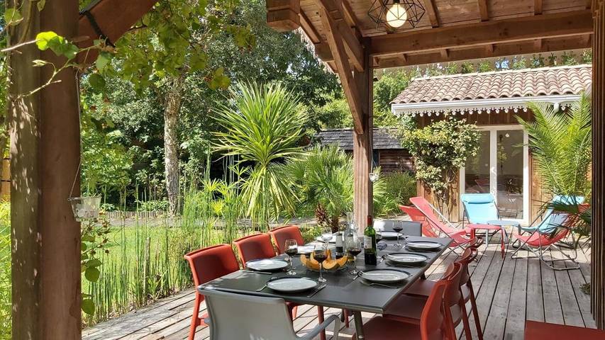 Location de vacances pour 8 personnes, avec jardin dans Taussat - 2